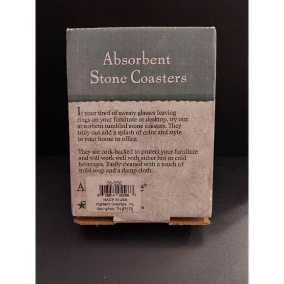 Dachshund Frankfurters set of 4 stone coasters - Picture 4 of 5